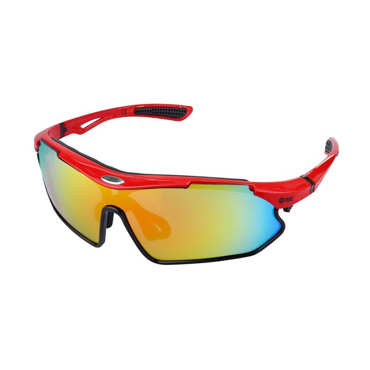 Gafas de sol deportivas SUNRAY - impulse red para venta al por mayor de YEAZ (VEHNS GROUP)
