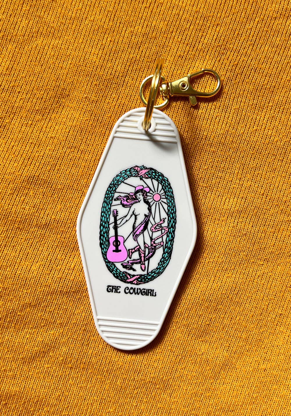 kaeraz - Wholesale Keychain - Women's - The Cowgirl Tarot Keychain5