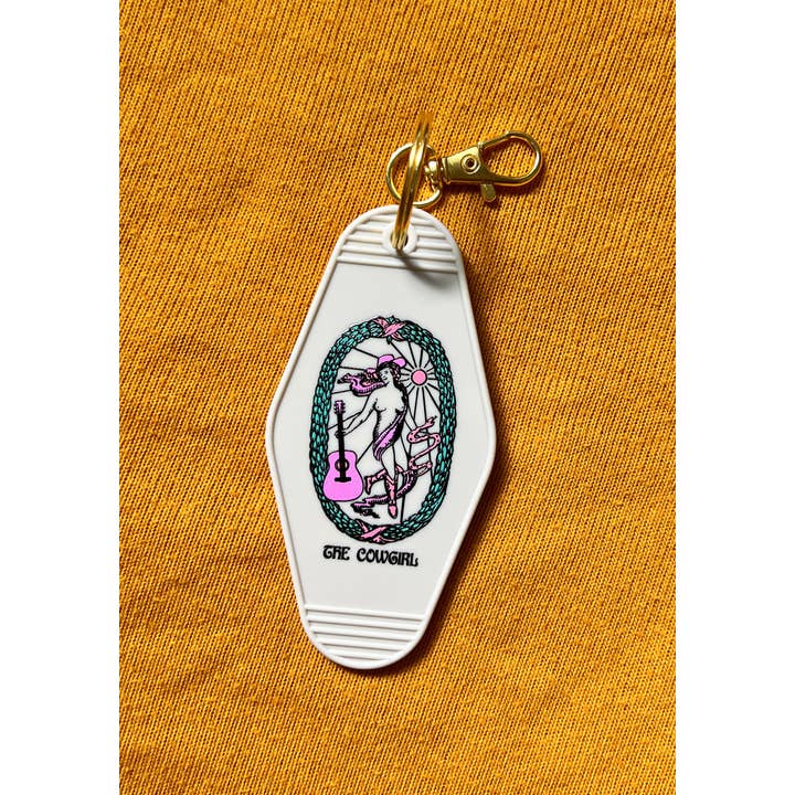 kaeraz - Wholesale Keychain - Women's - The Cowgirl Tarot Keychain5