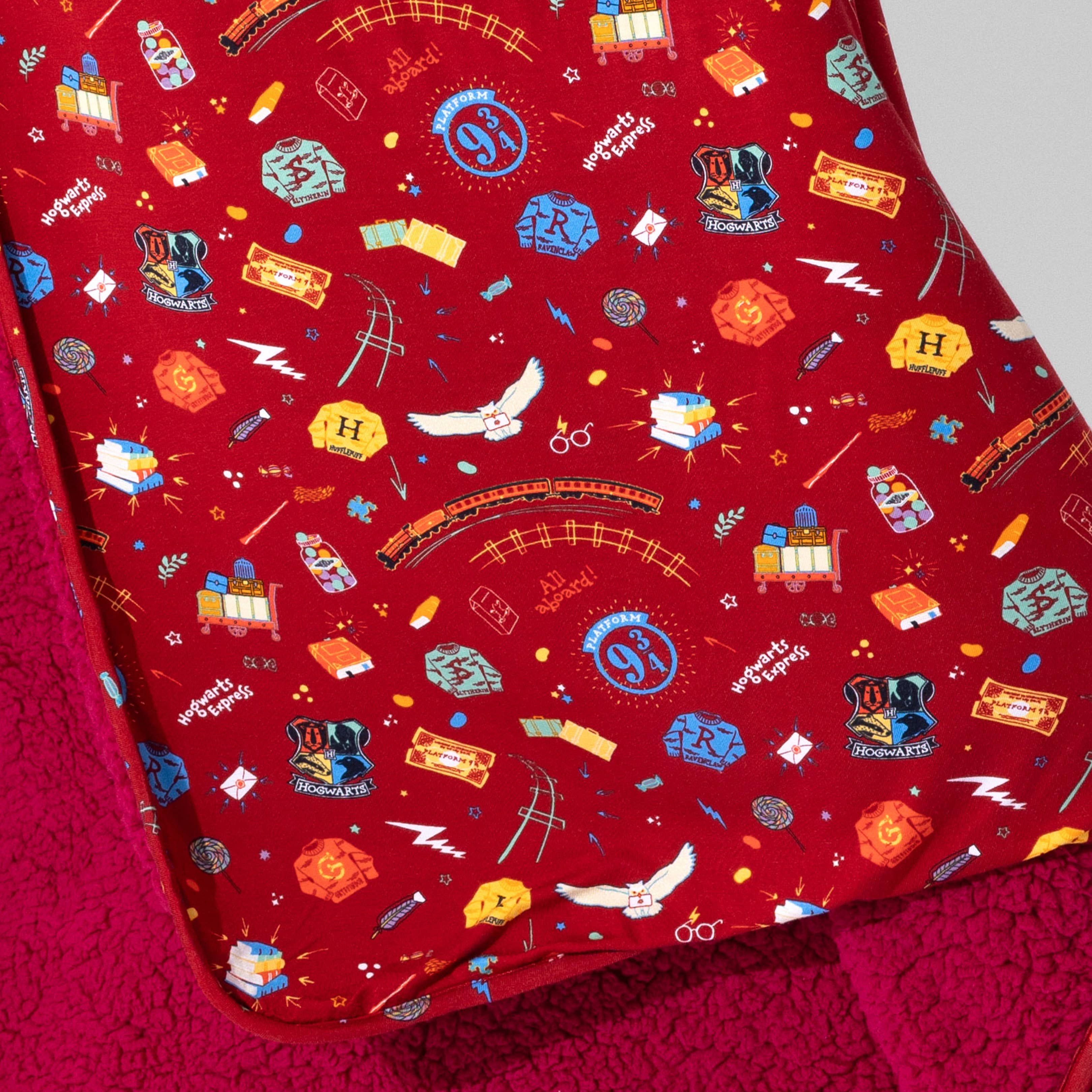 Bellabu Bear - Wholesale Bedding Blanket - Kids & Baby - Harry Potter Hogwarts Express Bamboo Blanket1