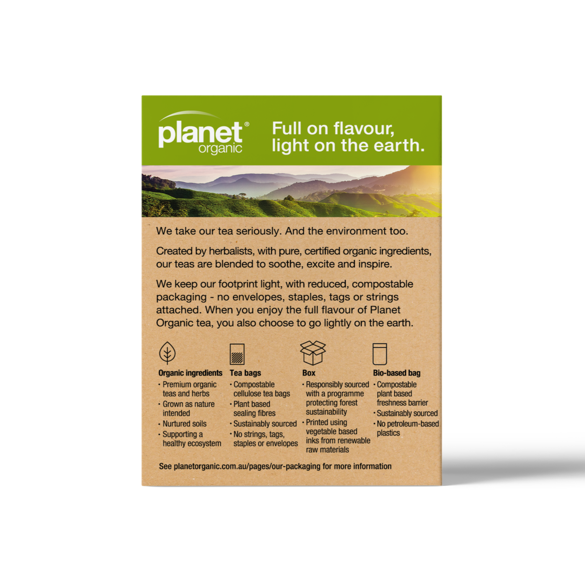 Planet Organic - Wholesale Tea bags - English Breakfast Tea Bags2