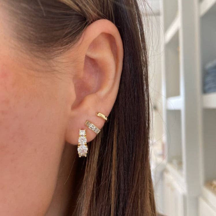 Airotciv by Victoria - Wholesale Huggie Earrings - Moscato1