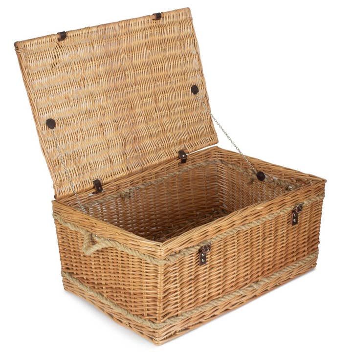 72cm Rope Handled Trunk Picnic Basket for wholesale by Red Hamper