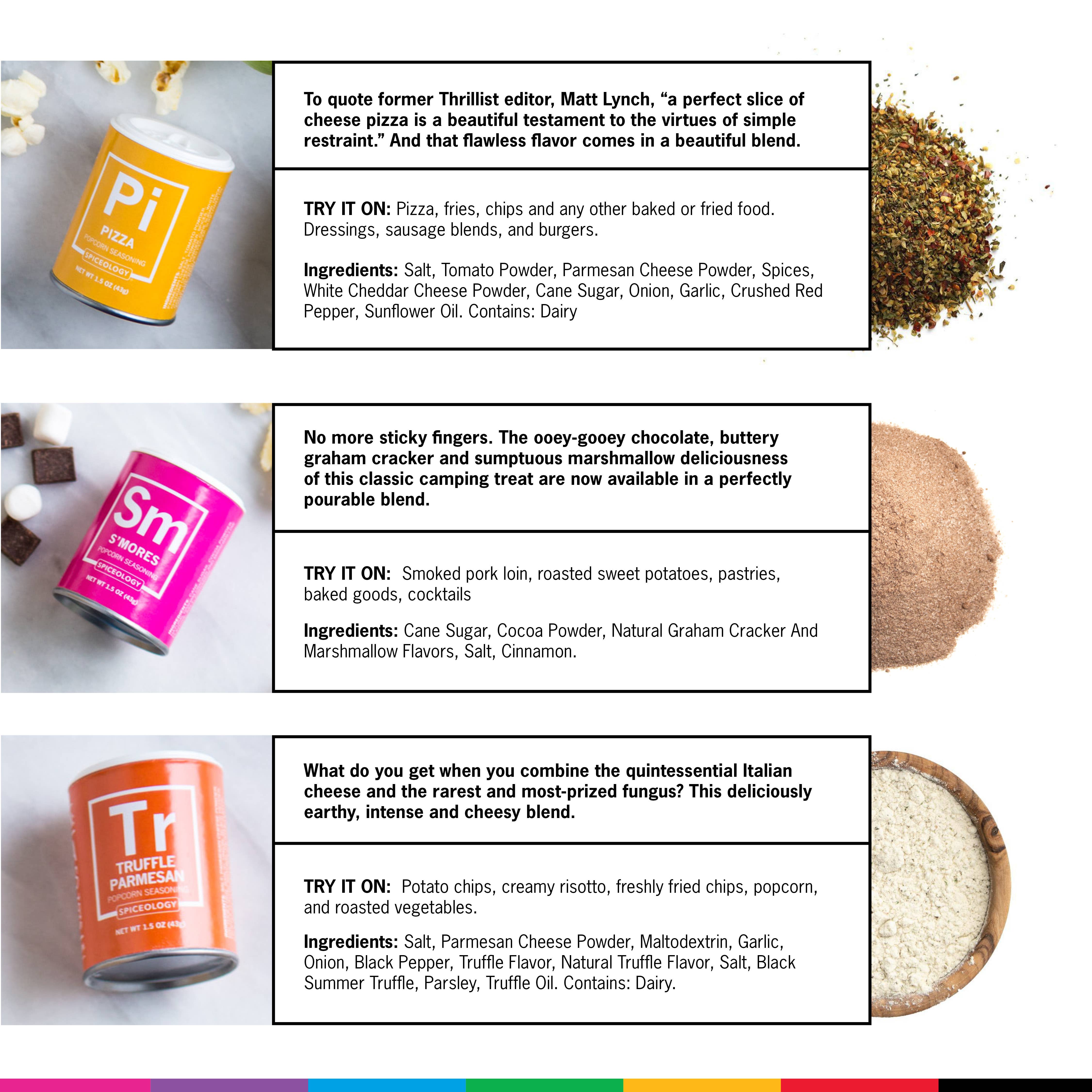 Spiceology - Wholesale Dried Spice Mix - Popcorn Seasoning Gift Set3