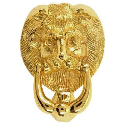 Standard Lion Head Door Knocker for wholesale by Doorknockers.co.uk