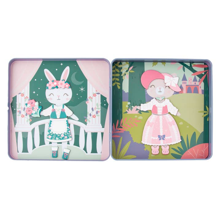 Stephen Joseph Gifts - Wholesale Toy Set - Kids - Travel Tin Magnetic Dress-Up