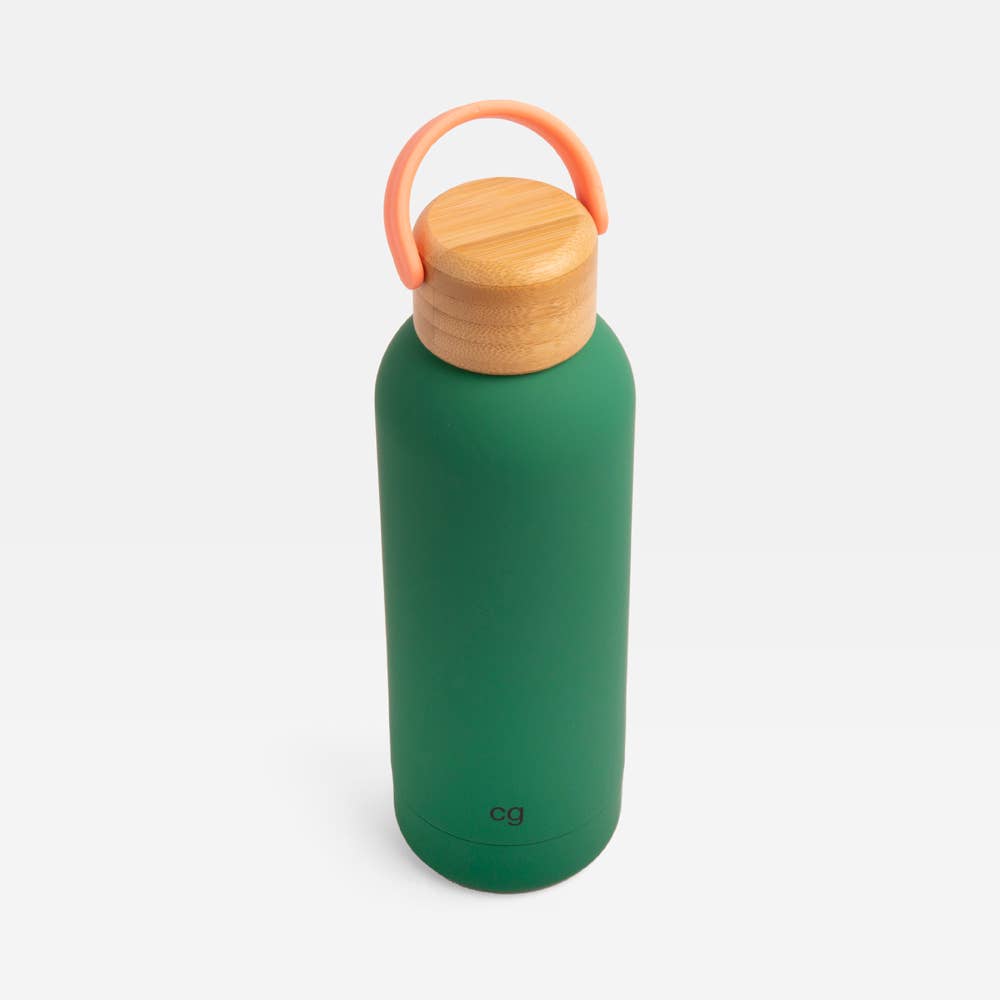 Caroline Gardner – wholesale Water bottle – Green Metal Waterbottle1