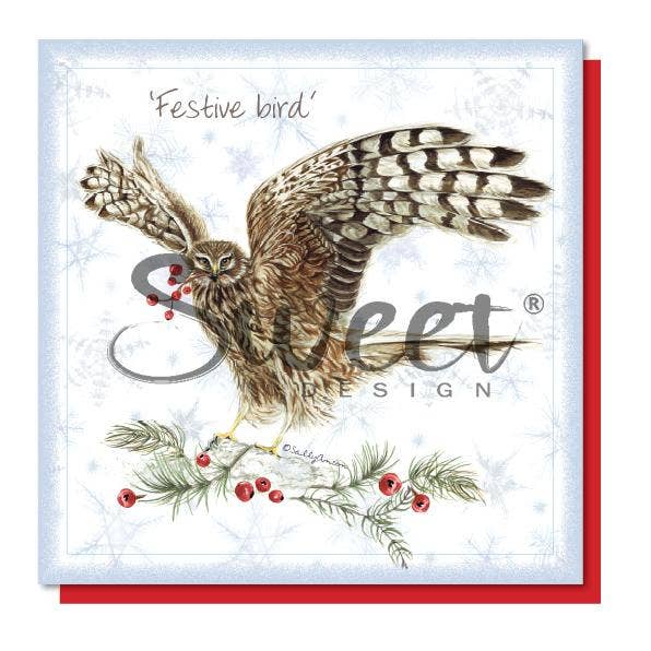 ECX016 - Galinha de Natal Harrier 'Festive Bird' por atacado de Sweet Design