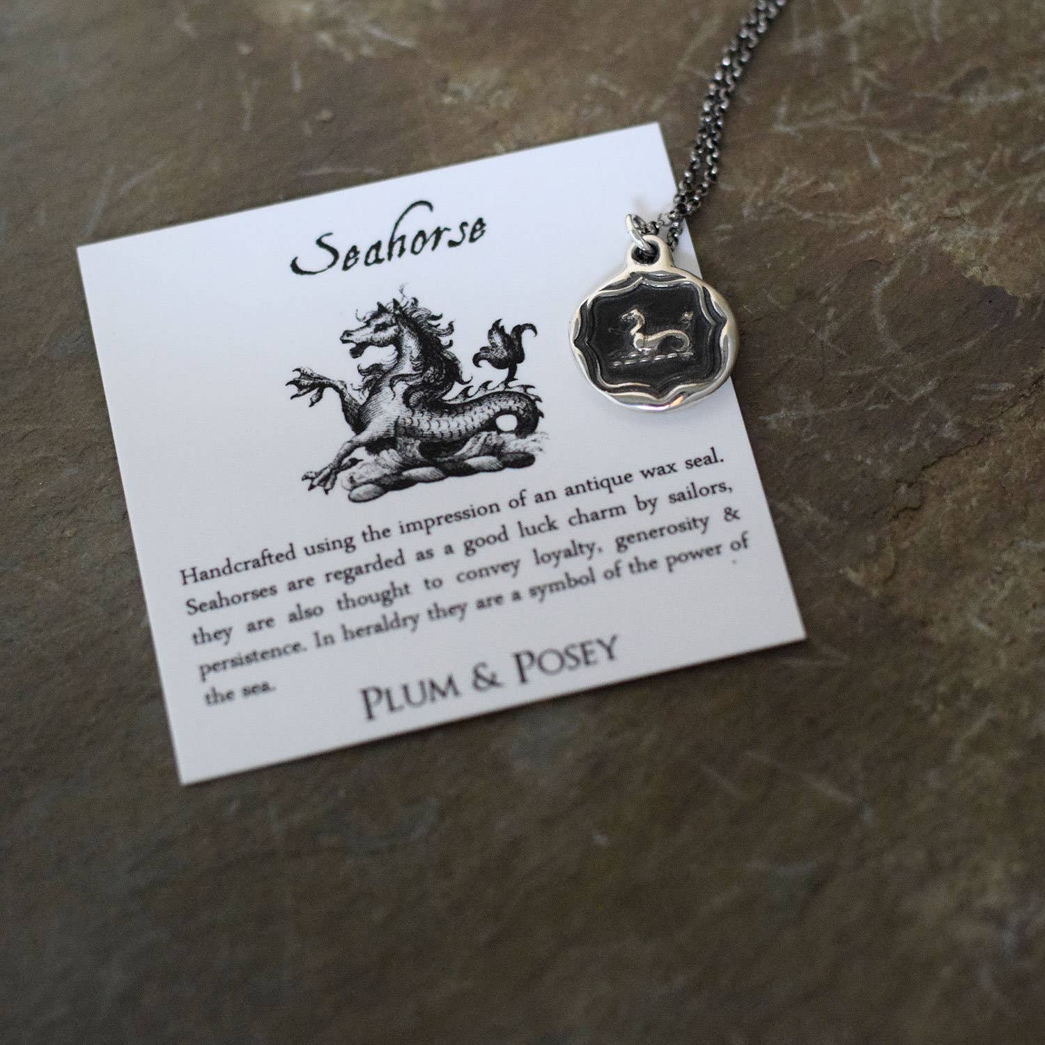 Plum and Posey - Wholesale Pendant/Charm Necklace - Seahorse Necklace5