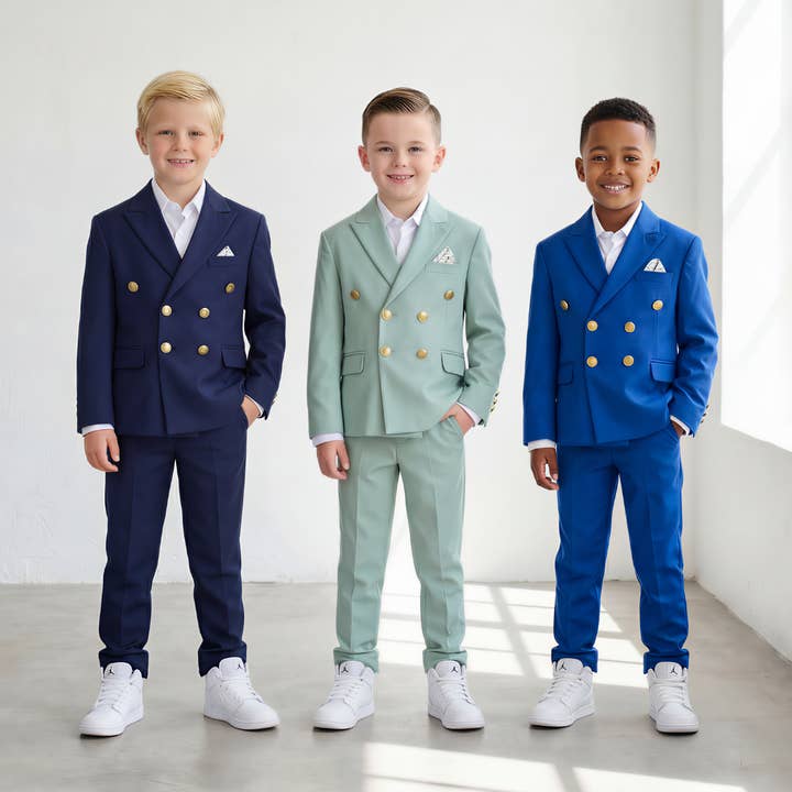 Golden Buttons Boys Suit for wholesale by JuniorKids