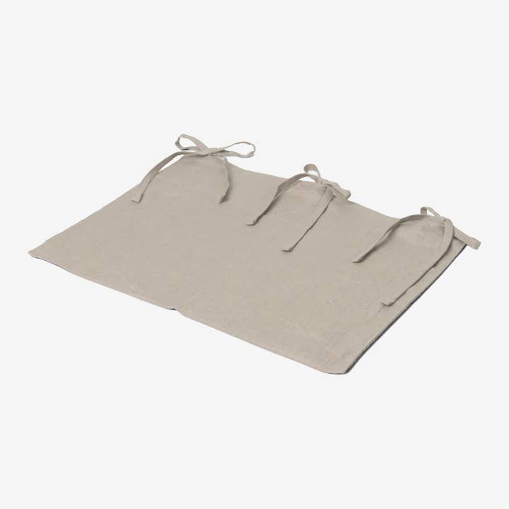 Lubilu Copenhagen - Wholesale Bed Canopy - Kids & Baby - Linen Bed Pocket Dark Beige2