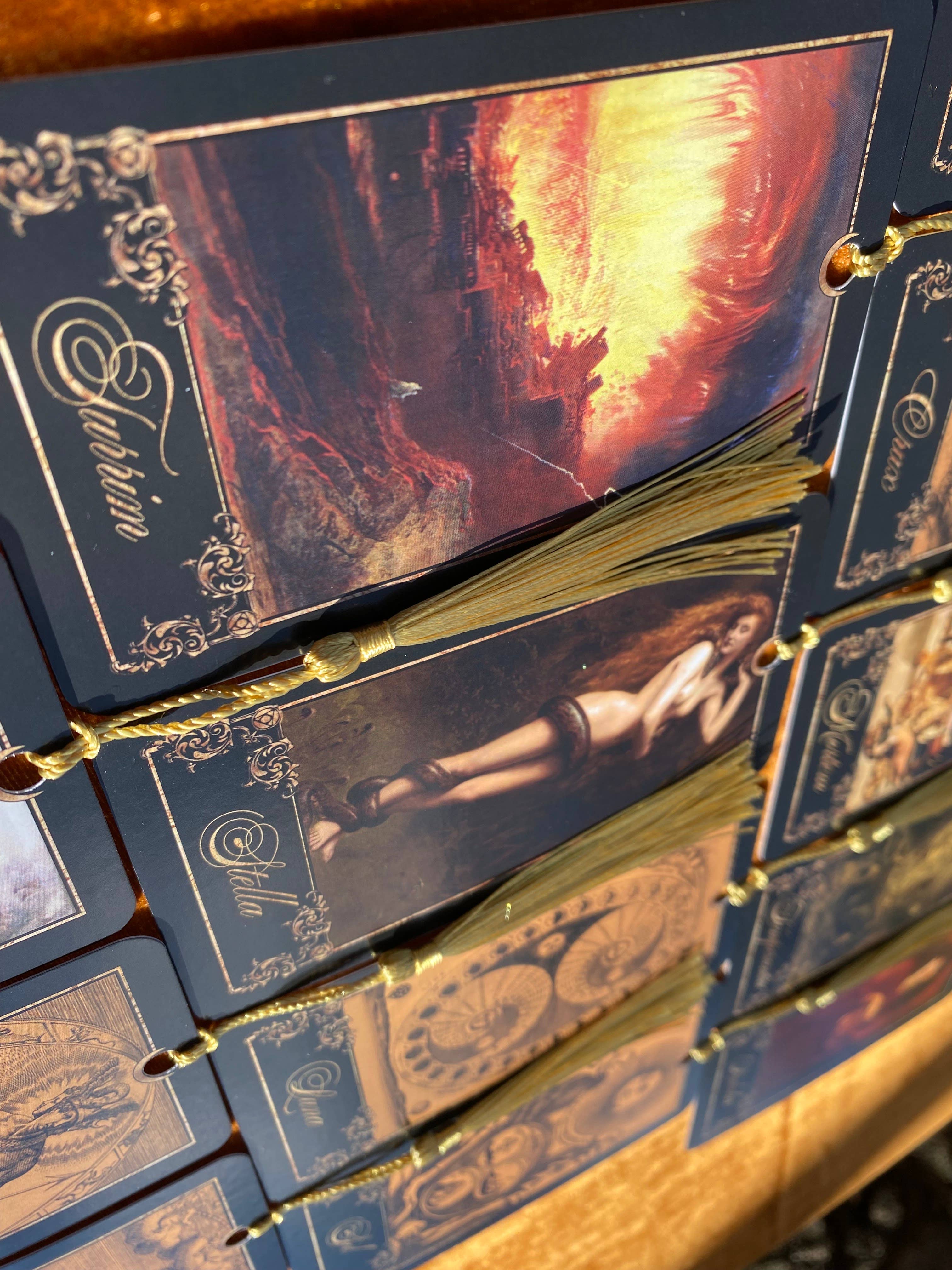 ENTER THE PORTAL - Wholesale Bookmark - Tarot Card Bookmark with Tassel • Alchemia Auri Tarot8