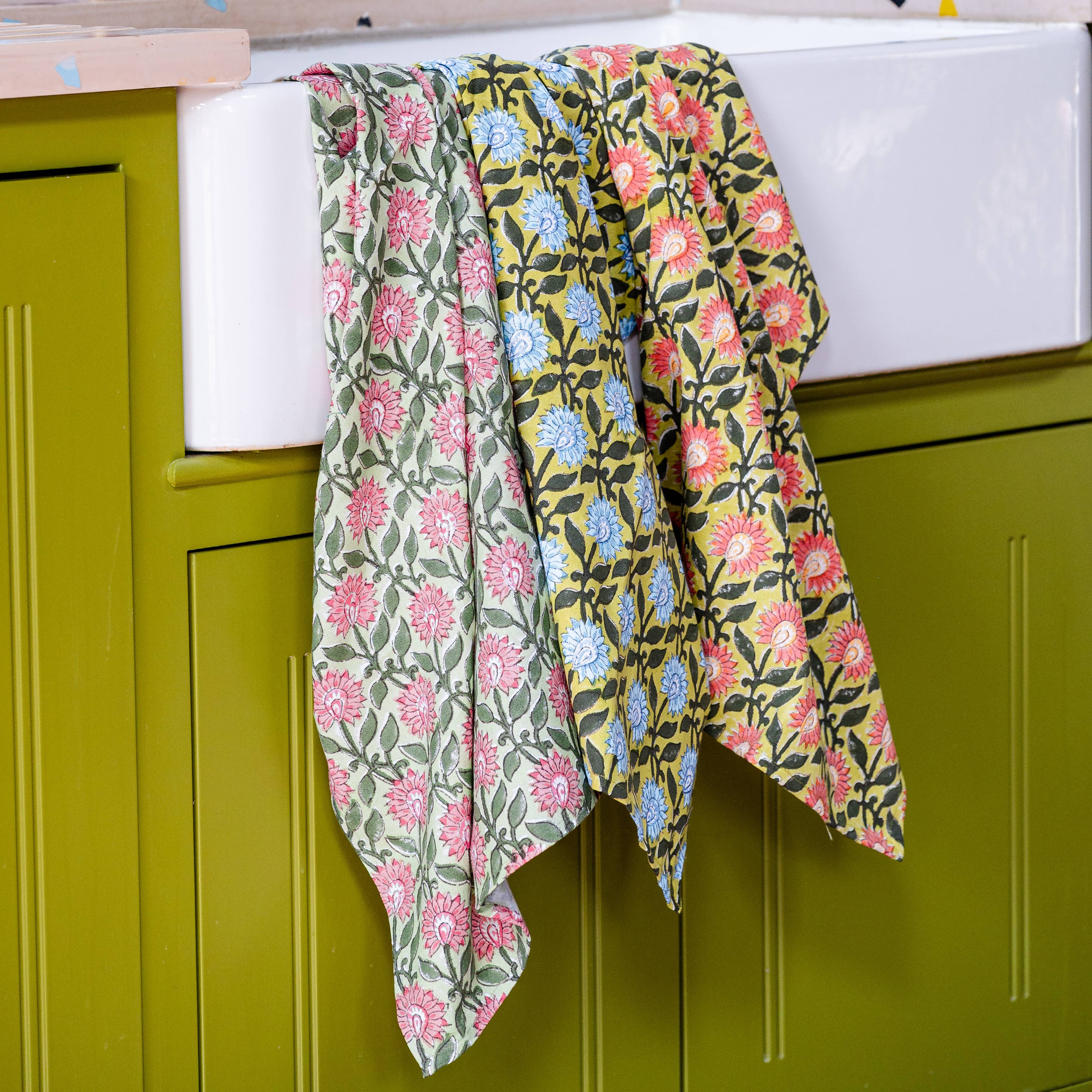 Constance & Denny – wholesale Tea towel – NEW PRESSED PETALS PEONY tea towel2