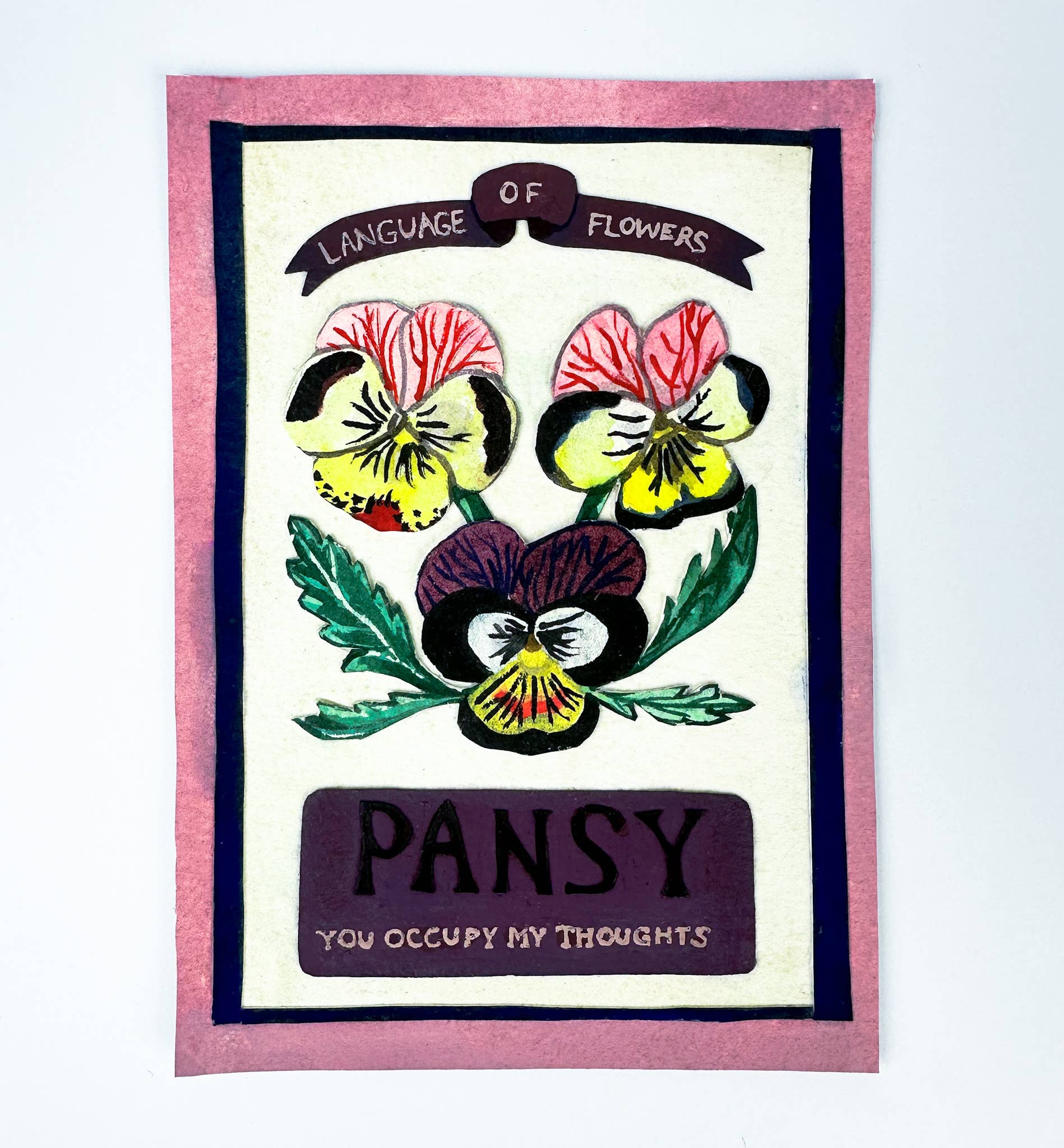 Guided Hand Studio - Wholesale Everyday Greeting Card - Victorian Flower Language cards12