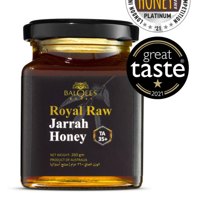 Royal Honey - Raw Jarrah Honey TA 35+ for wholesale by Balqees Raw Honey