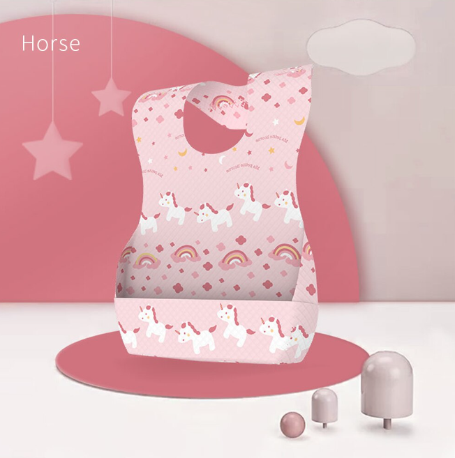 Little Martin's Drawer - Vente Bavoir - bébés - Lot de 20 bavoirs jetables pour bébé6