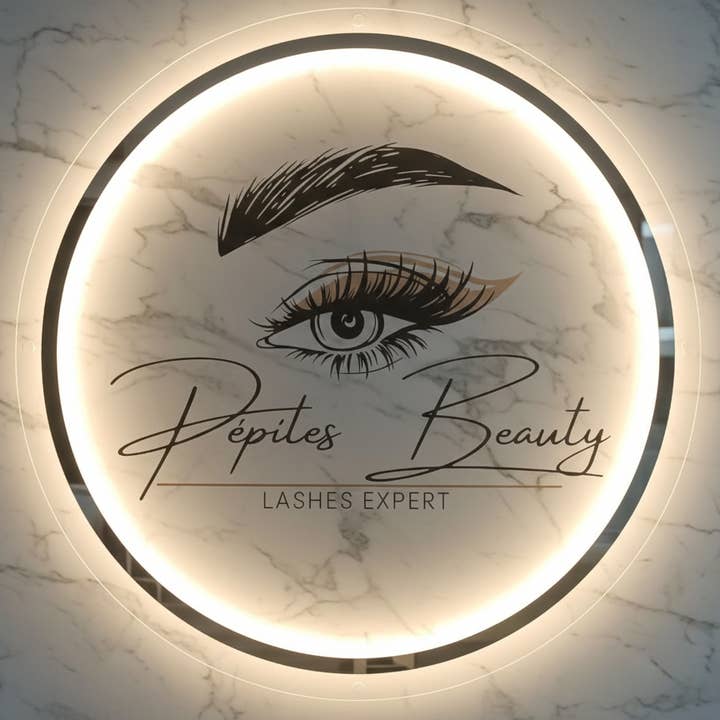 Enseigne personnalisée en acrylique rétroéclairée pour mur et bureau pour la vente par Light Your Way