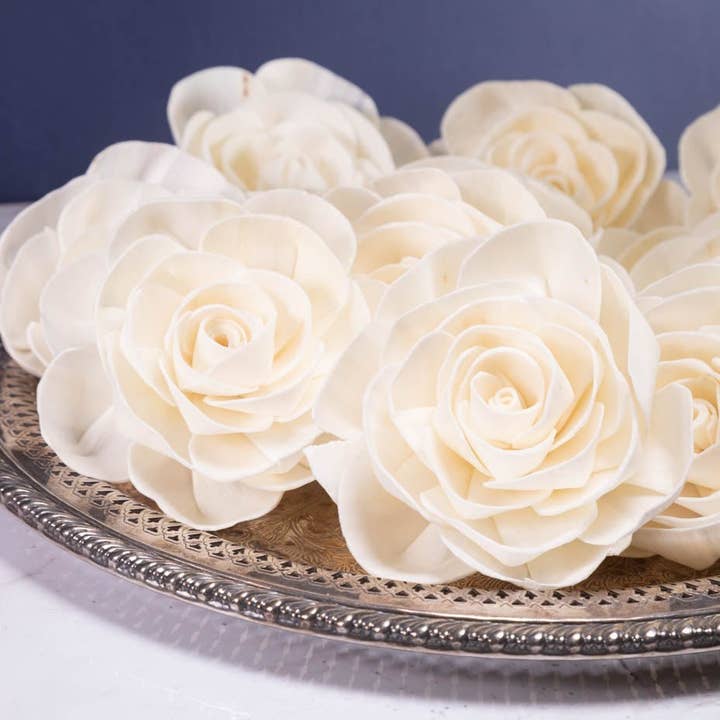 4" Dear Holly (10 Pack) for wholesale by Sola Wood Flowers