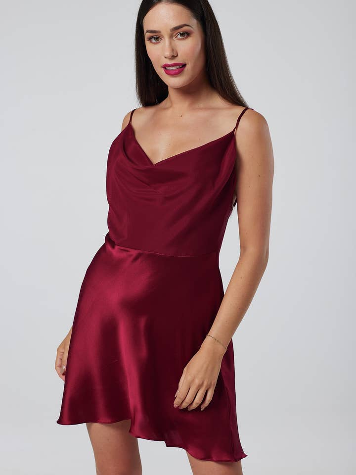 Ruby Red Dress for wholesale by Desire Avenue