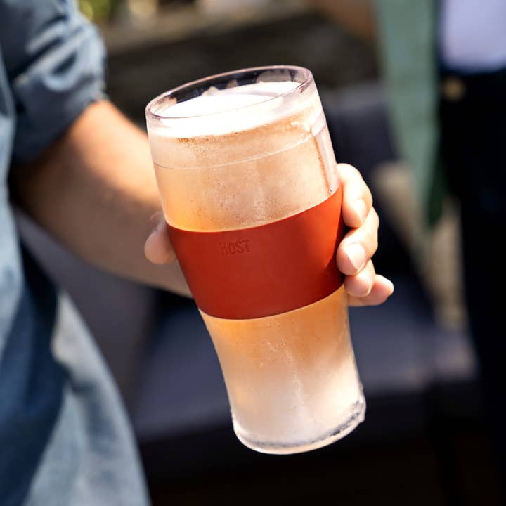 Assorted Beer FREEZE Cooling Cup in Collegiate Colors CDU 9ct for wholesale on Faire3