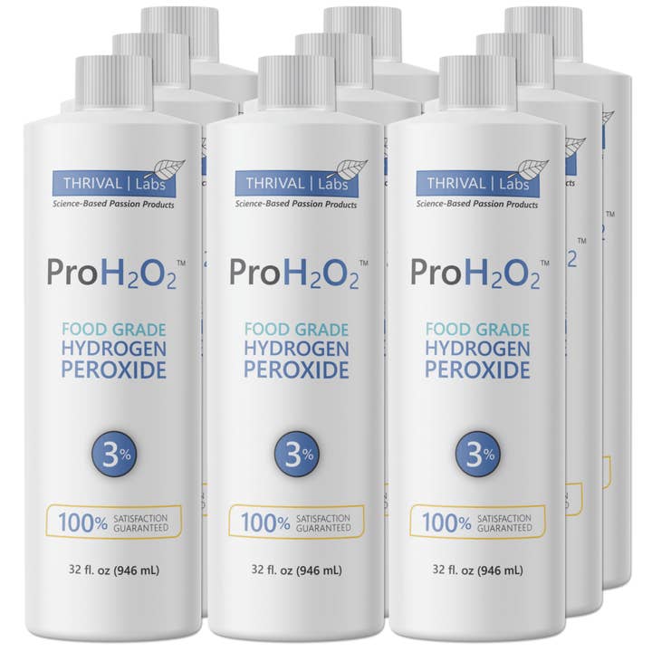 Thrival Labs - Wholesale All-purpose cleaning spray - ProH2O2 3% Food Grade Hydrogen Peroxide Natural Cleaner7