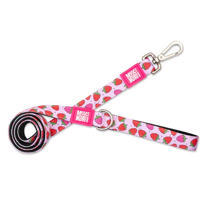 Dog Short Leash - Strawberry Dream for wholesale by Max & Molly