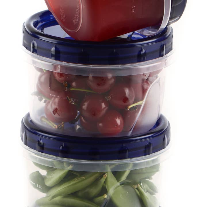 EcoQuality - Wholesale Food Storage Container - 16Oz Twist Top Storage Deli Containers BPA-Free, Reusable