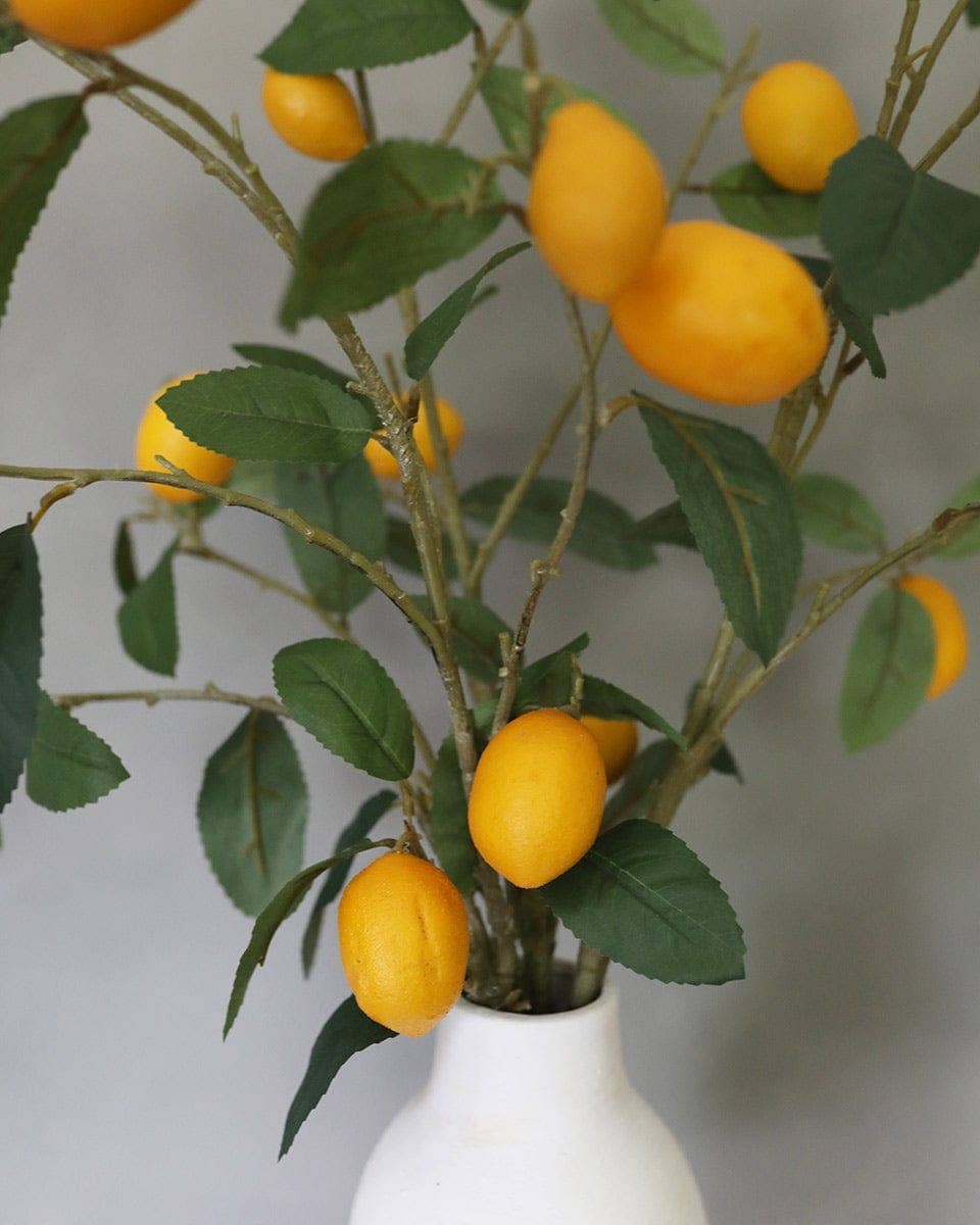 Prestige Botanicals - Wholesale Artificial Plant - Artificial Fruit Lemon Branch 37.5"6