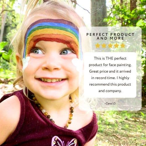Natural Earth Paint – wholesale Face paint/play makeup – Kids – Natural Face Paint - Individual Jars9