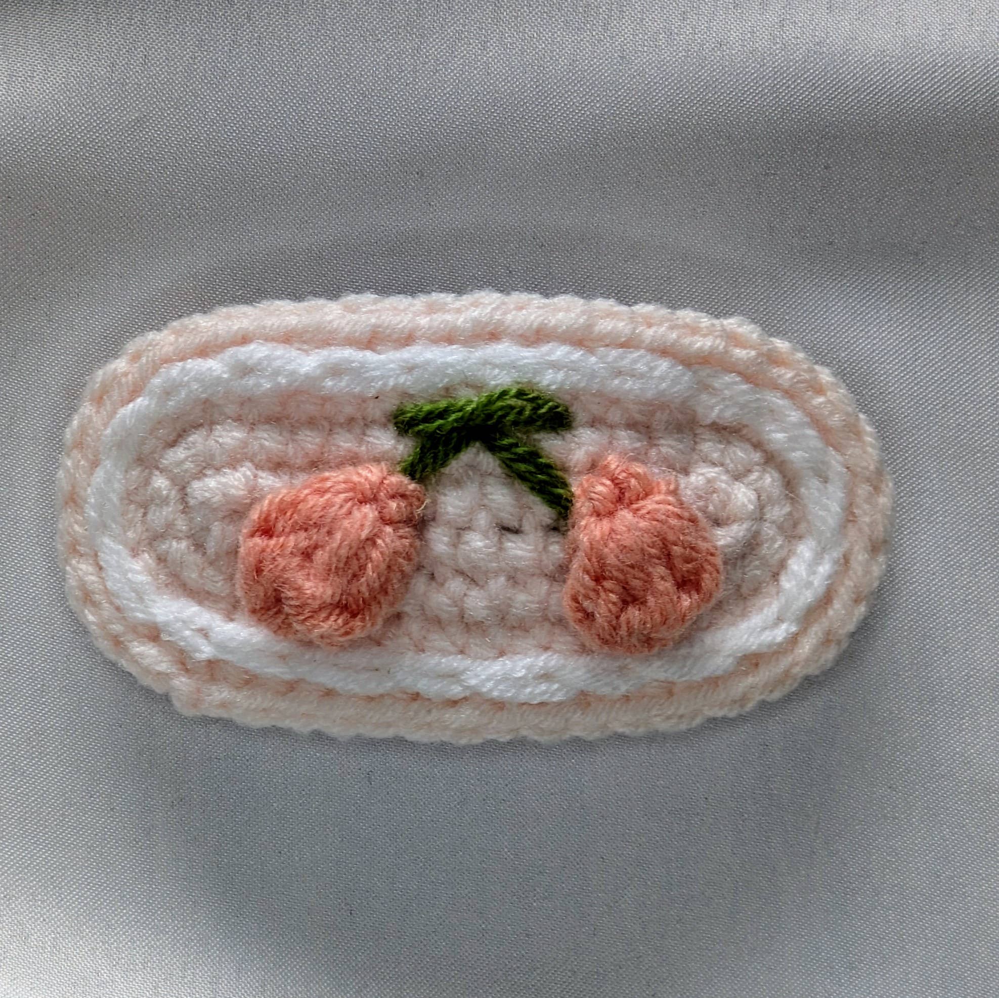 Janzy – wholesale Hårklämma - Dam – Handgjord virkad hårklämma6