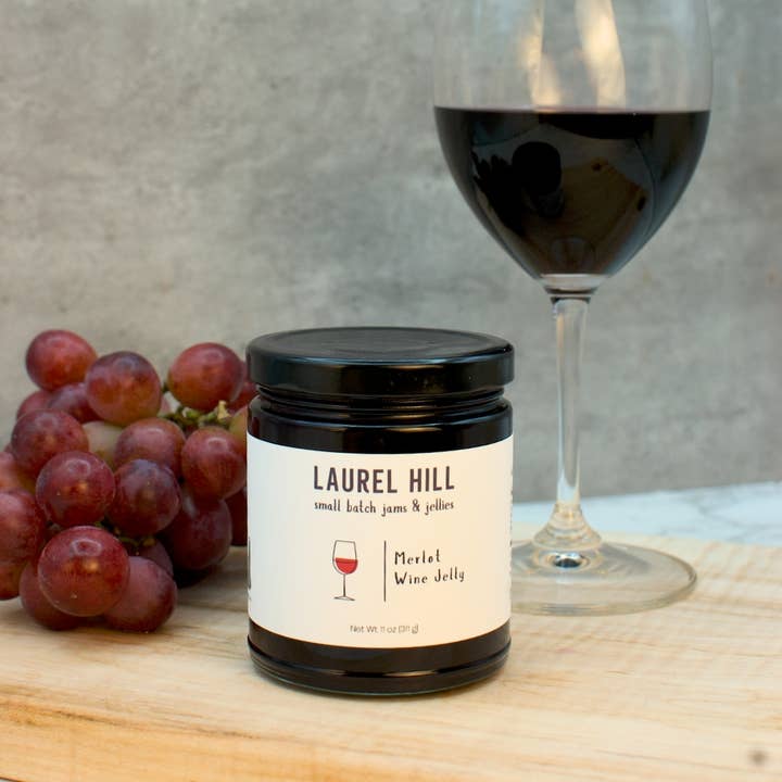 Laurel Hill Jams & Jellies - Wholesale Jam/Jelly - Merlot Wine Jelly2
