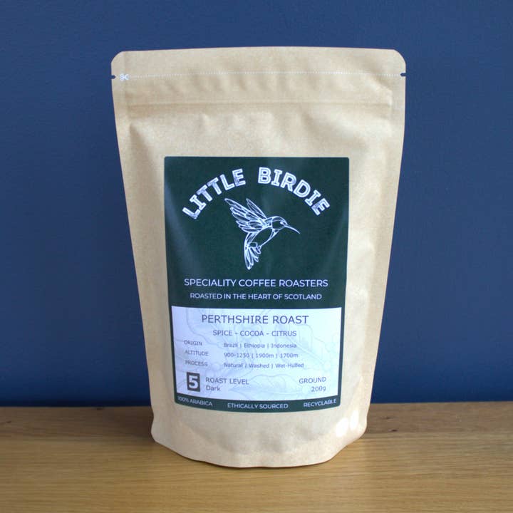 Perthshire Roast Coffee for wholesale by Little Birdie