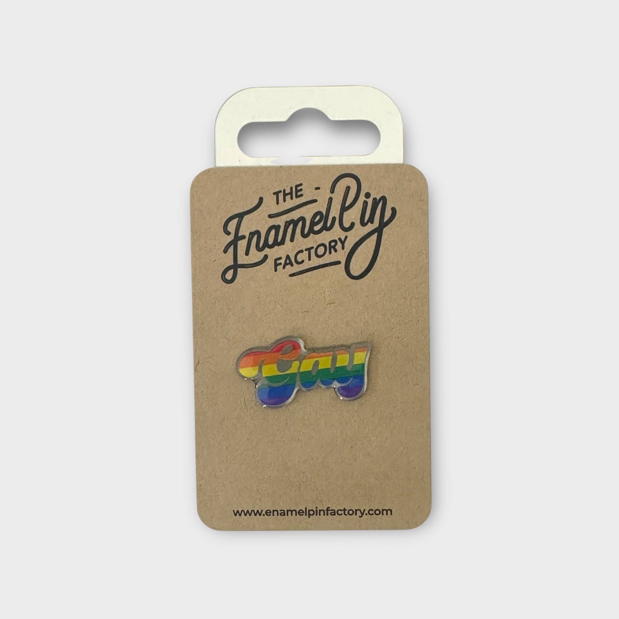 The Enamel Pin Factory - Vente Épinglettes/boutons - Épingle Émaillée Écologique - Arc-en-ciel Gay1