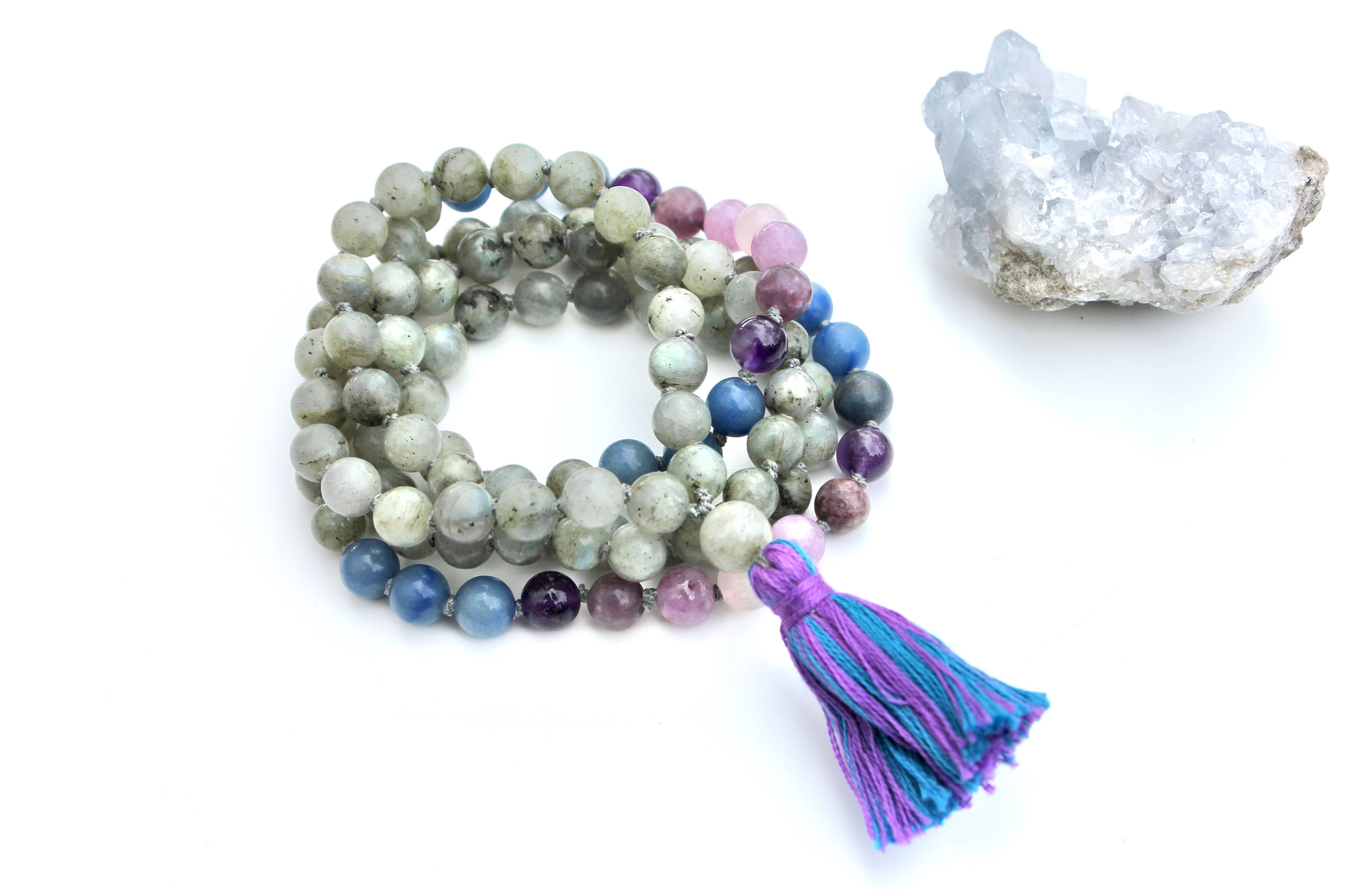 MadeByTheMoonchild - Vendita all'ingrosso Collane a grani - Spiritual Gangsta Mala | Guida intuitiva e pace interiore1