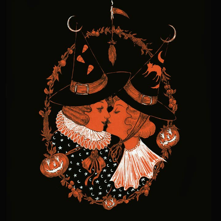 Mary Syring - Vendita all'ingrosso Stampa artistica - Halloween Forever- stampa artistica, San Valentino, strega, occulto