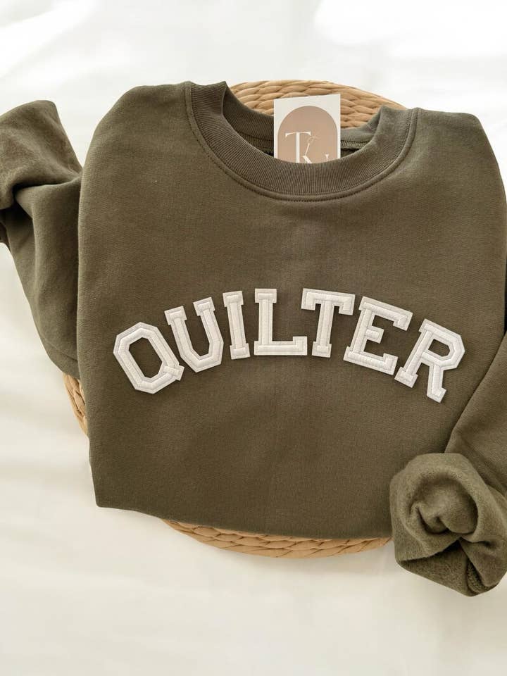 QUILTER Sweatshirt, Quilting Clothing and other Purchase Wholesale stitched. Free Returns & Net 60 Terms on Faire trending on Faire.