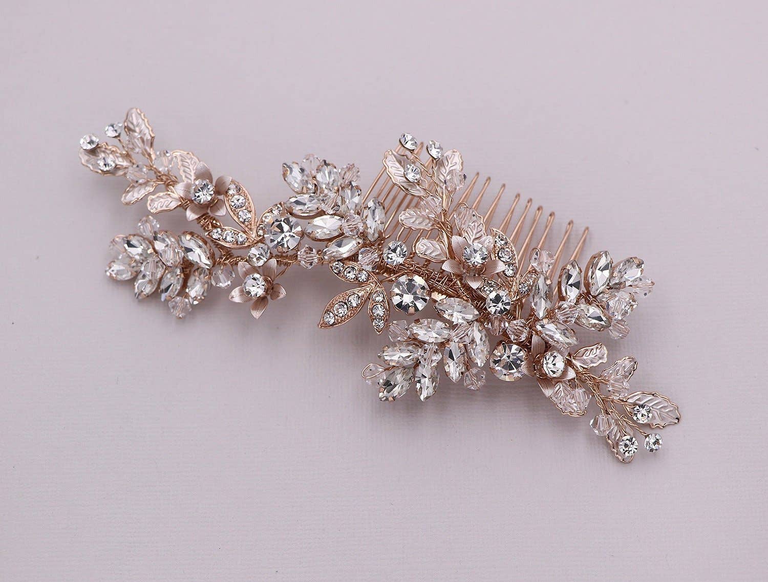 allureweddingjewelry - Wholesale Hair Pin - Halley Crystal Hair Comb7