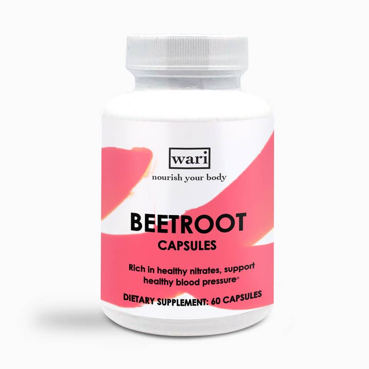 Capsules de betterave pour la vente par Wari Superfoods