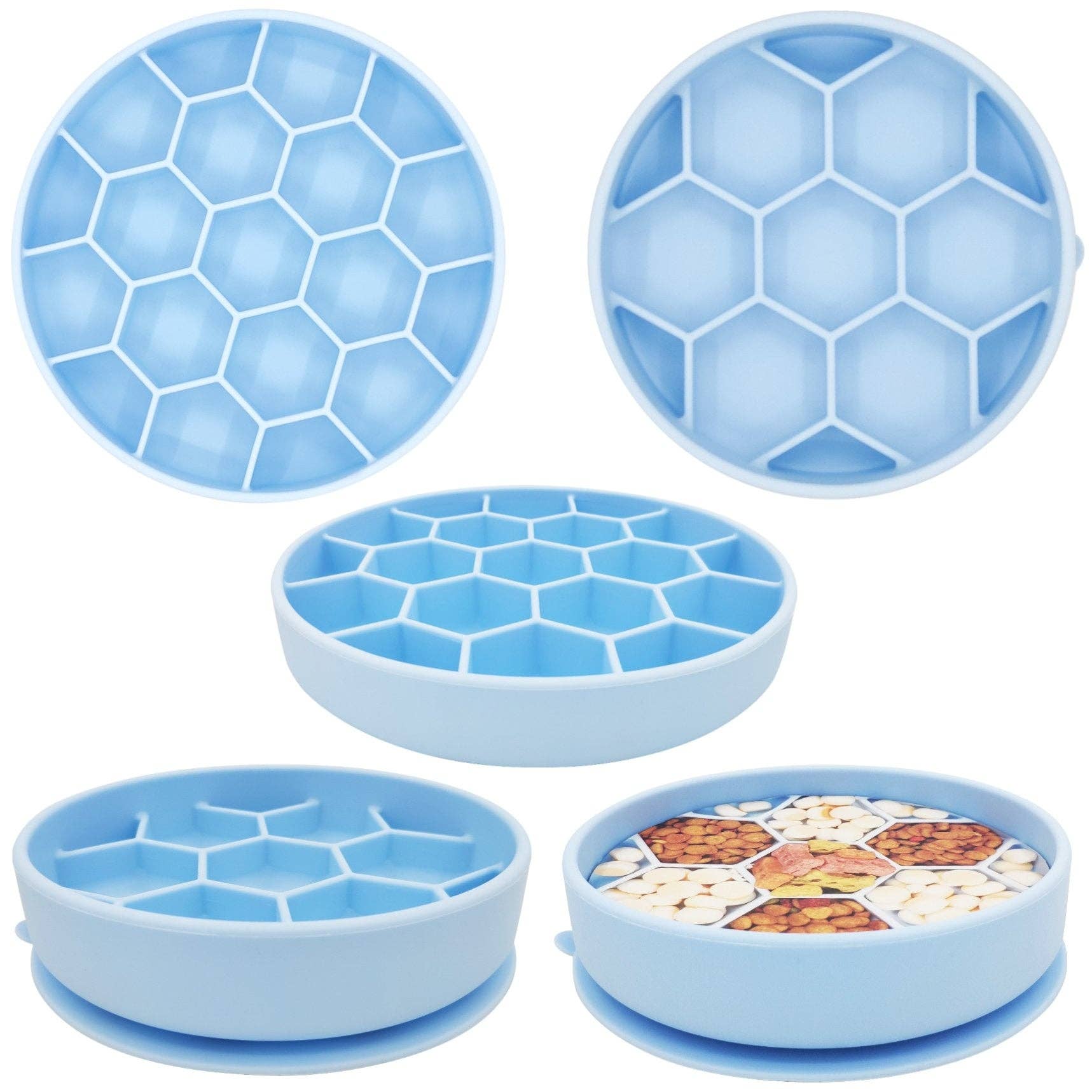 Mr. Peanut's - Vente Gamelle – chat et chien - Gamelle pour chien en silicone à mangeoire lente Mr. Peanut's5