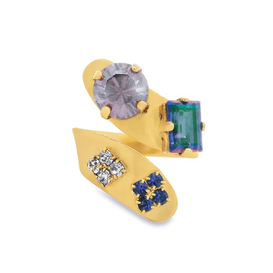 TOVA - Wholesale Multi-Stone Ring - Angelina Ring0