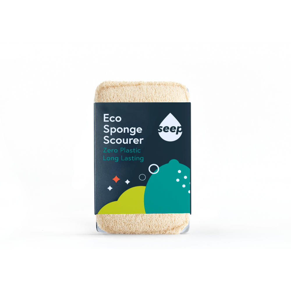 Seep – wholesale Cleaning sponge – Seep Eco Sponge Scourer - Case of 101