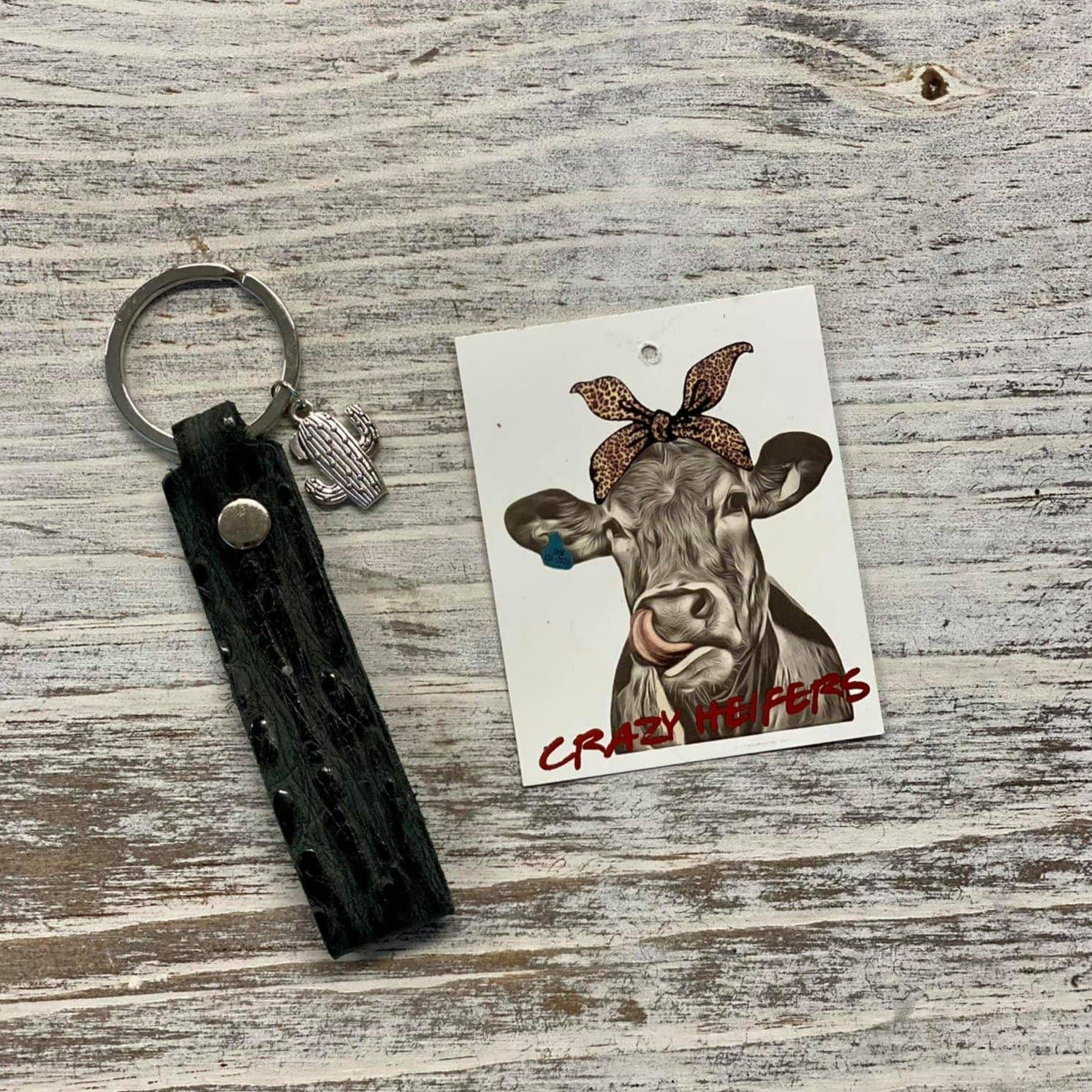 Crazy Heifers Wholesale - Vendita all'ingrosso Portachiavi - Donna - Portachiavi in pelle lavorata0