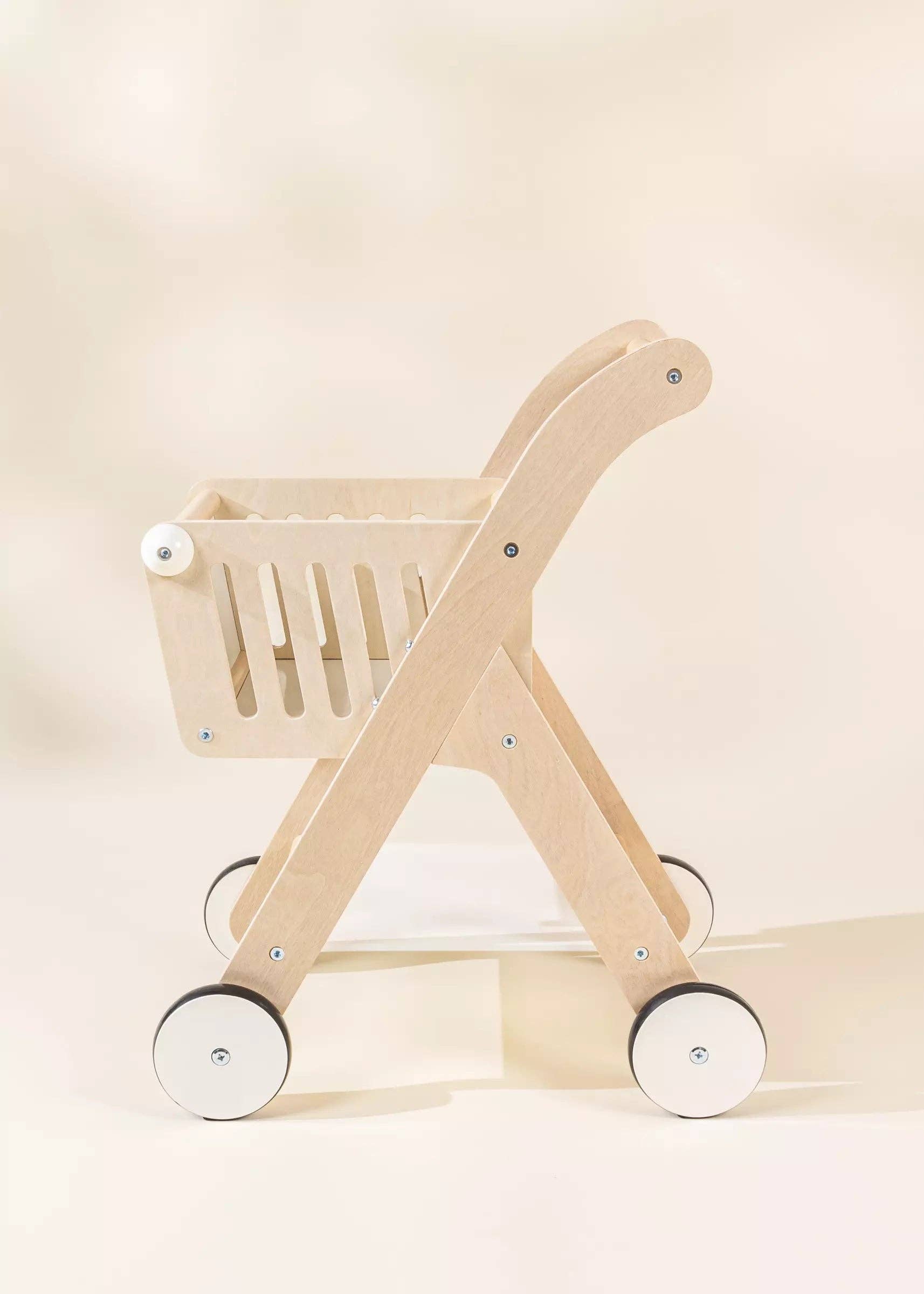 Coco Village - Wholesale Wood Toy - Kids - Wooden Shopping Cart7