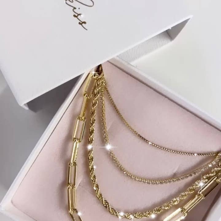 The Sis Kiss – Großhandel Gliederhalskette – Die Leo-Kette (Essentials-Kollektion