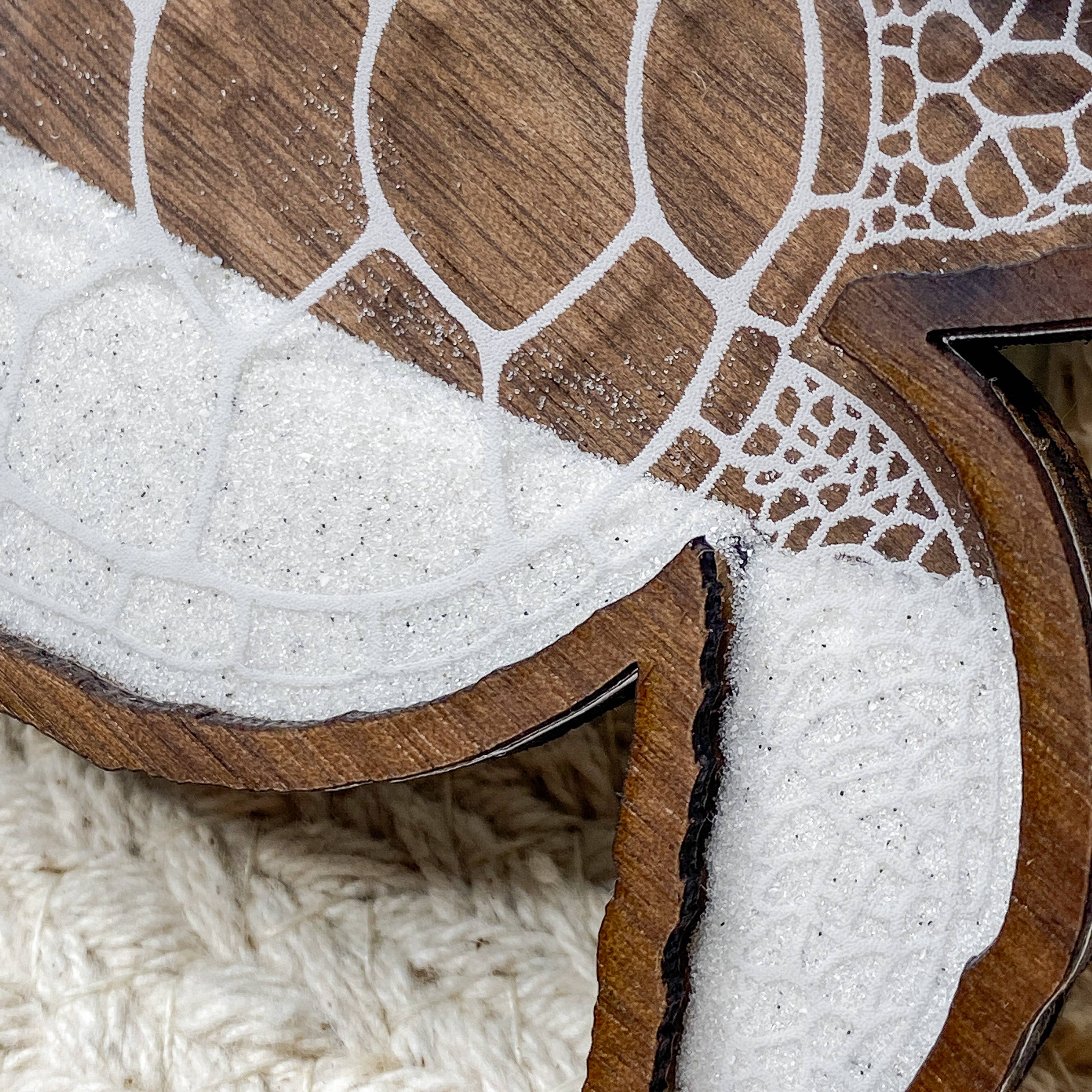 The Cottonseed Marketplace - Wholesale Ornament - Sand Keepsake Ornament - Sea Turtle2