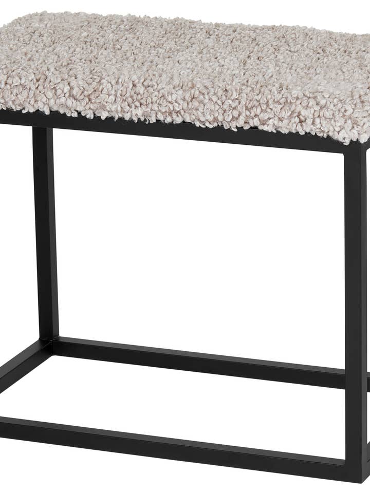 Pallebank M Lumme Zand/Zwart voor wholesale door Skinnwille Home