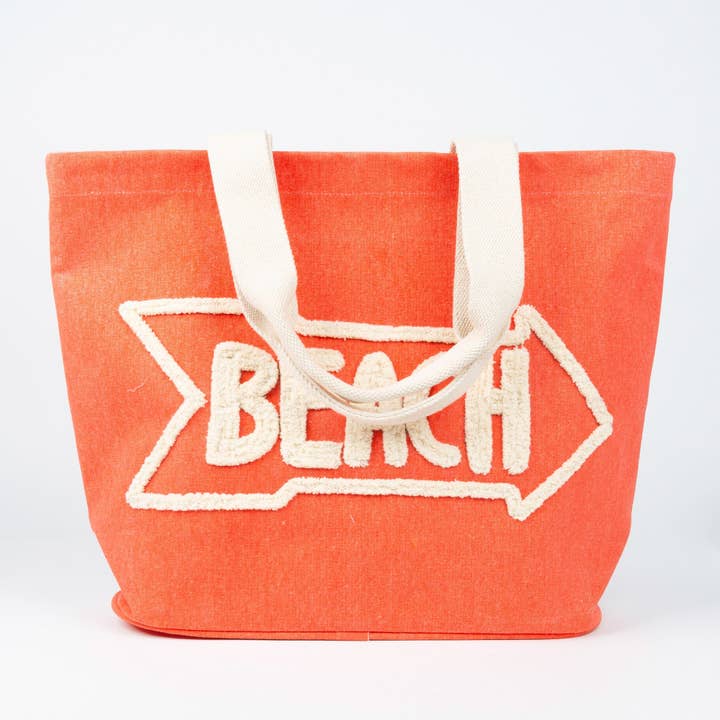 Howard's - Wholesale Beach Bag - Aruba Water Resistant Hand Embroidered Beach Tote Bag2