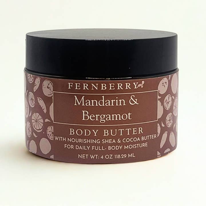 Mandarine & Bergamotte | Körperbutter 4 oz für den Großhandel von Fernberry