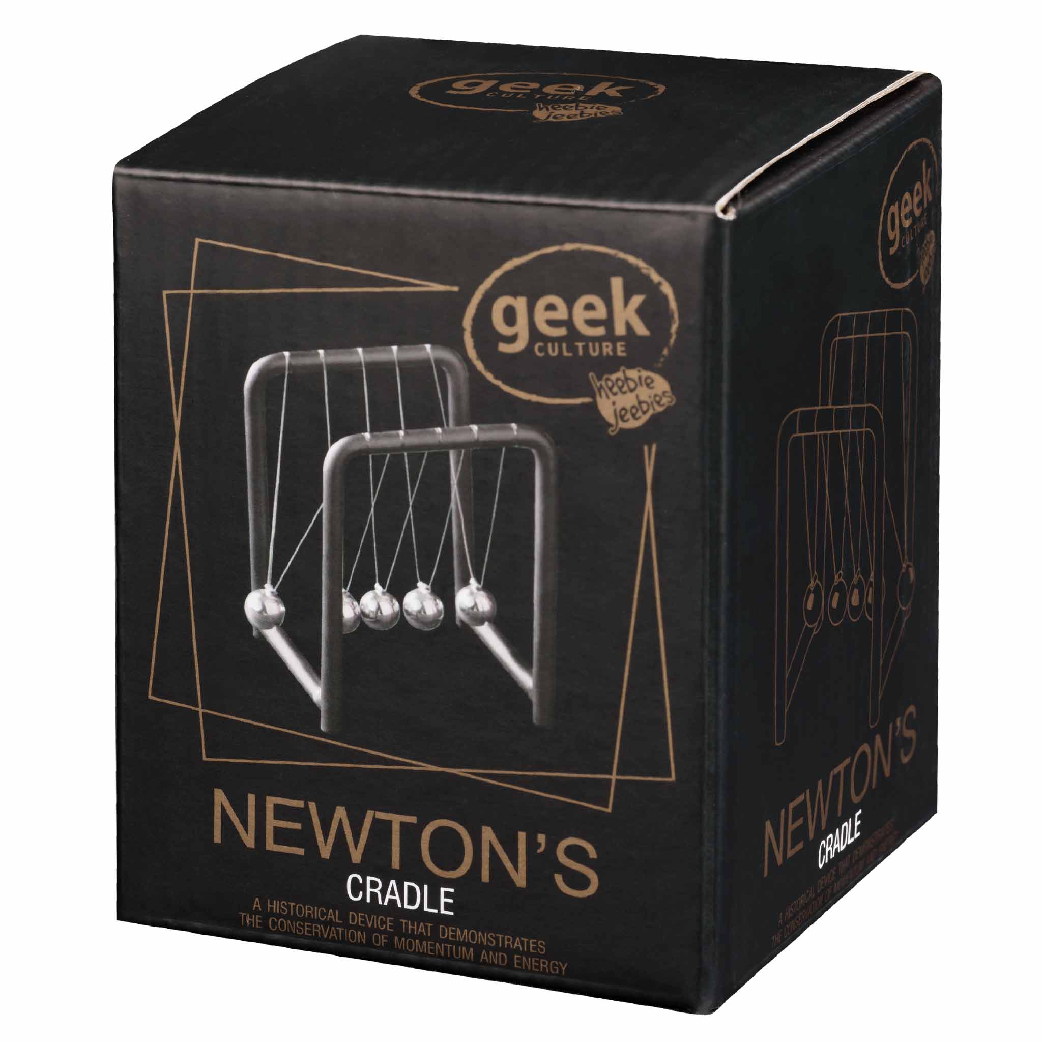 Heebie Jeebies USA - Wholesale Gag Gift/Novelty Gift - Newtons Cradle 9cm1