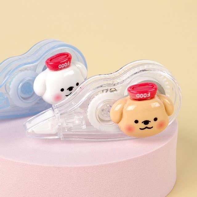 K-Wonderland - Wholesale Tape - Lovely Doggy 3D Face Correction Tape -School, Office1